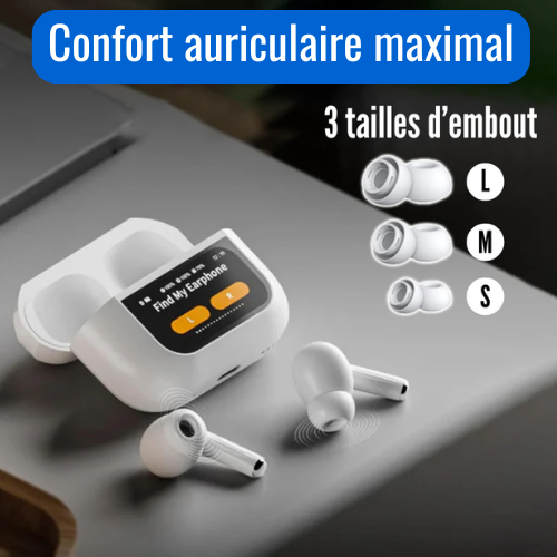 TouchPods™ | Écouteurs Sans Fil Avec Écran Tactile