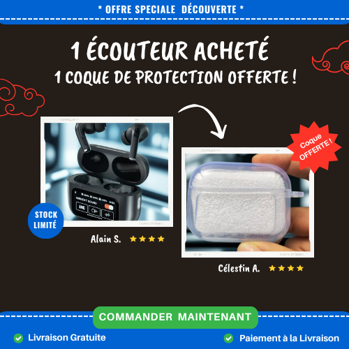 TouchPods™ | Écouteurs Sans Fil Avec Écran Tactile