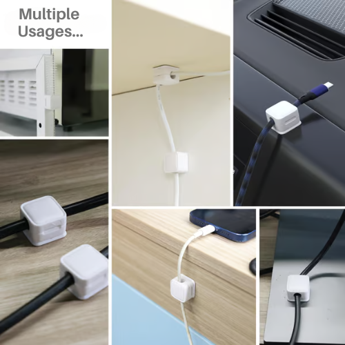 CableLock™ | Organisateur Magnétique de Câbles