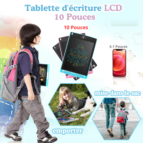 LumiSketch™ | Tablette De Dessin Et D'écriture LCD