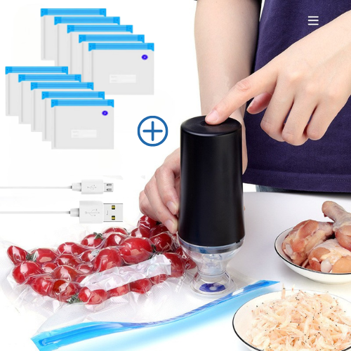 Food Preserve™ | Kit Innovant de Mise d'Aliments Sous Vide
